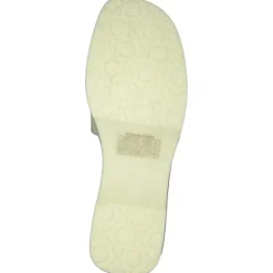 Calvin Klein HW0HW00749, Offene Halbschuhe, Damen, Gelb