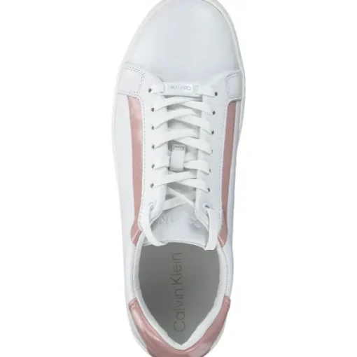 Calvin Klein HW0HW01353, Schnürschuhe, Damen, weiß