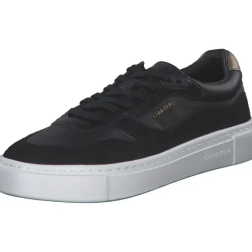 Calvin Klein HW0HW021140GL, Schnürschuhe, Damen, black / metal bronze