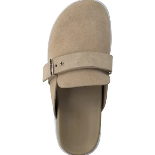 Calvin Klein HW0HW01153+HW0HW01154, Geschlossene Hausschuhe, Damen, Beige