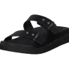Calvin Klein HW0HW01155+HW0HW01156, Pantoletten, Damen, Schwarz