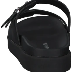 Calvin Klein HW0HW01155+HW0HW01156, Pantoletten, Damen, Schwarz