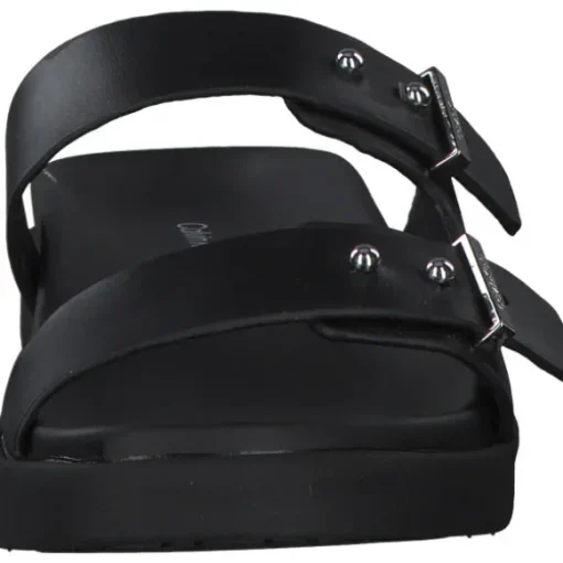 Calvin Klein HW0HW01155+HW0HW01156, Pantoletten, Damen, Schwarz