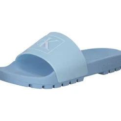 Calvin Klein YMOYW00893, Badeschuhe, Damen, Chambray sky