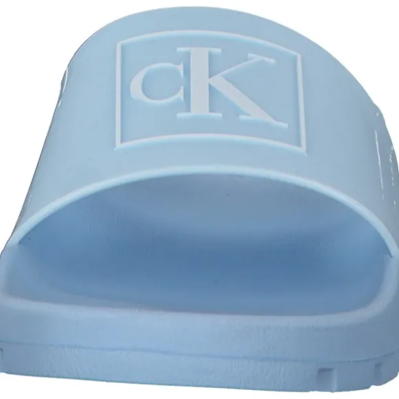 Calvin Klein YMOYW00893, Badeschuhe, Damen, Chambray sky