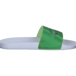 Calvin Klein YW0YW01403, Badeschuhe, Damen, WHITE/GREEN