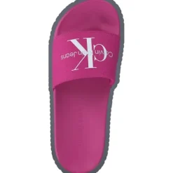 Calvin Klein YW0YW00103, Badeschuhe, Damen, fuchsia/white