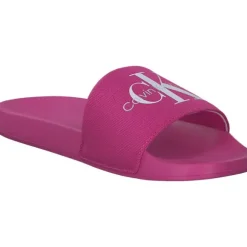 Calvin Klein YW0YW00103, Badeschuhe, Damen, fuchsia/white