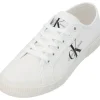 Calvin Klein YW0YW00482, Schnürschuhe, Damen, Weiß