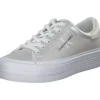 Calvin Klein YW0YW01037, Schnürschuhe, Damen, Pearlized Bright white