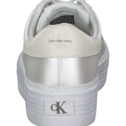 Calvin Klein YW0YW01037, Schnürschuhe, Damen, Pearlized Bright white