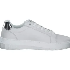 Calvin Klein YW0YW01224, Schnürschuhe, Damen, white/silver