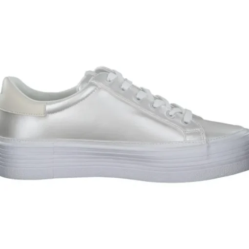 Calvin Klein YW0YW01037, Schnürschuhe, Damen, Pearlized Bright white