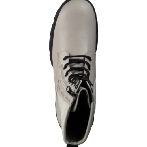 Calvin Klein YW0YW00740, Schnürstiefeletten, Damen, Beige