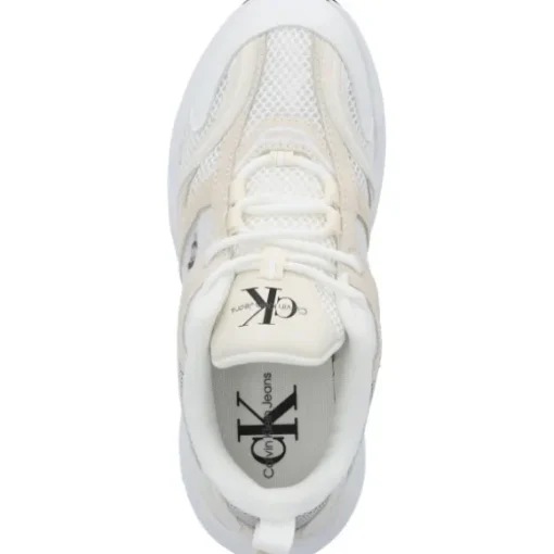 Calvin Klein YW0YW00891, Sneakers Low, Damen, Weiß