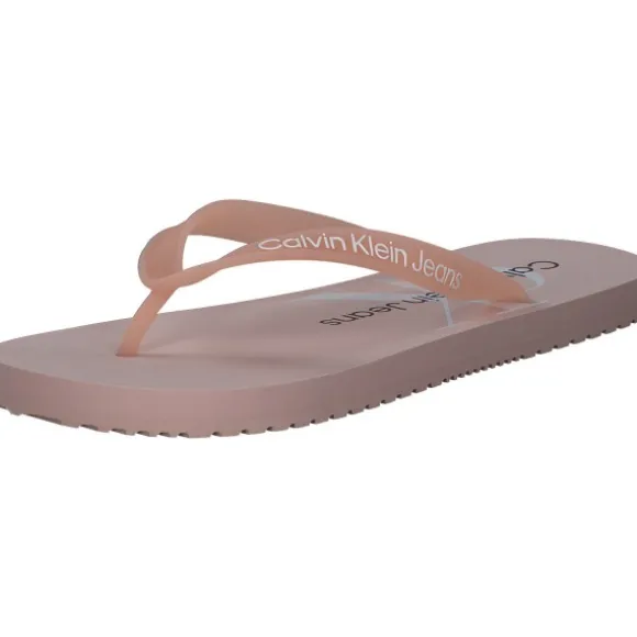 Calvin Klein YW0YW00098, Zehentrenner, Damen, Rosa