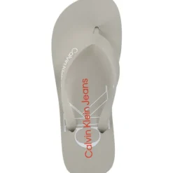 Calvin Klein YW0YW00098, Zehentrenner, Damen, Grau