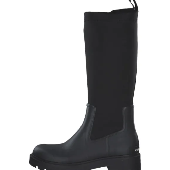 Calvin Klein YW0YW00838BDS, Gummistiefel, Damen, black