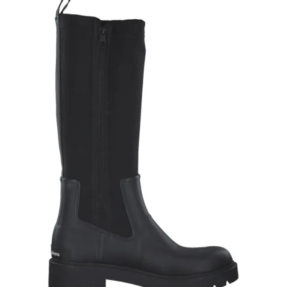 Calvin Klein YW0YW00838BDS, Gummistiefel, Damen, black