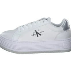 Calvin Klein YW0YW015160K9, Schnürschuhe, Damen, bright white / silver