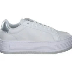 Calvin Klein YW0YW015160K9, Schnürschuhe, Damen, bright white / silver