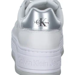 Calvin Klein YW0YW015160K9, Schnürschuhe, Damen, bright white / silver