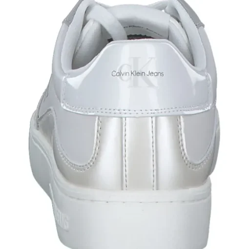 Calvin Klein YW0YW015270LE, Schnürschuhe, Damen, bright white / creamy