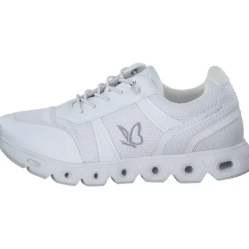 Caprice 23605, Schnürschuhe, Damen, WHITE COMB