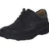 Clarks Nature Three 2033, Business-Schnürschuhe, Herren, Schwarz