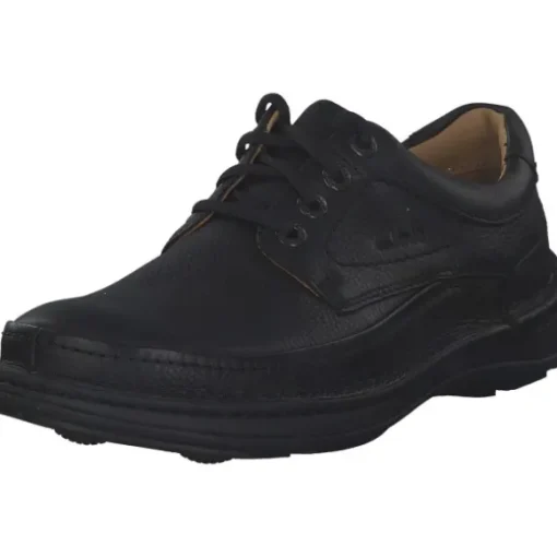 Clarks Nature Three 2033, Business-Schnürschuhe, Herren, Schwarz