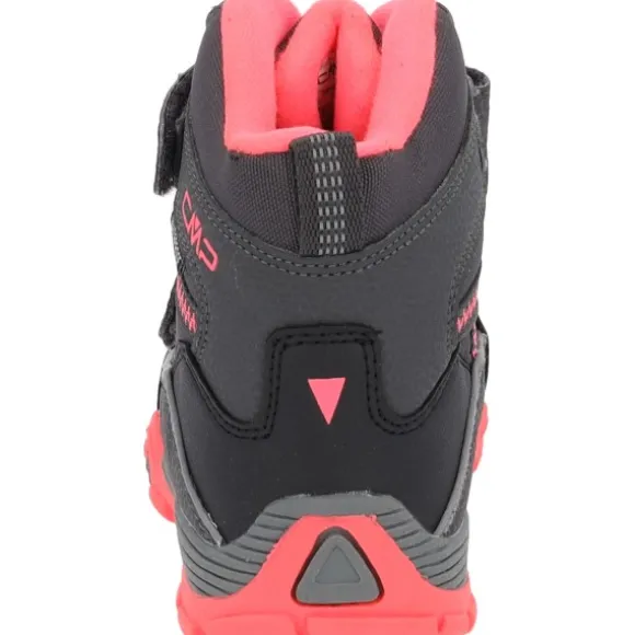 CMP Pyry 38Q4514 W, Stiefel (Kinder), Kinder, titanio-red fluo