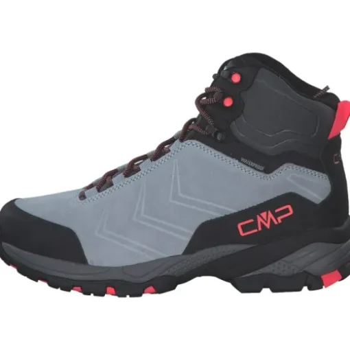 CMP 3Q18586-U433 Melnick, Wanderstiefel, Damen, Grau (Aluminio)