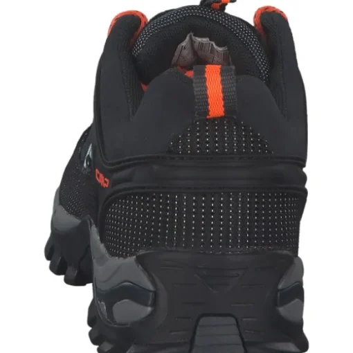 CMP Rigel Low 3Q13247, Trekkingschuhe, Herren, Schwarz/Orange