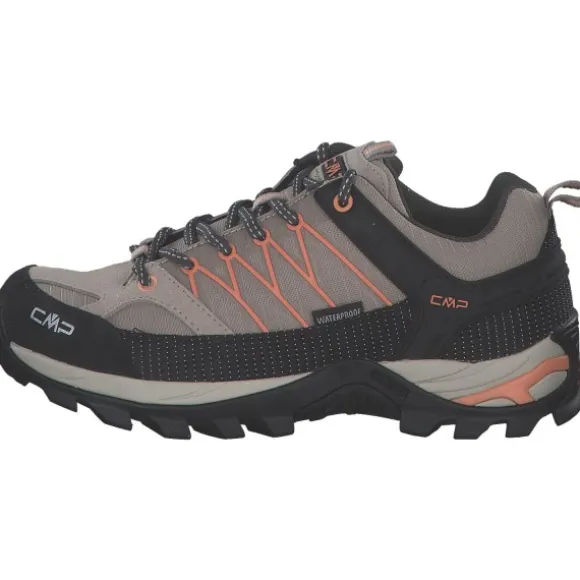 CMP Rigel Low 3Q54456 W, Schnürschuhe, Damen, sabbia-salmone