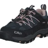 CMP Rigel Low 3Q54554 W, Trekkingschuhe, Kinder, Grau (asphalt-rose)