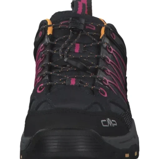CMP Rigel Low 3Q54554 W, Trekkingschuhe, Kinder, Schwarz (Smoke Grey/Iced Lilac)