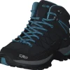 CMP Rigel Mid 3Q12946, Trekkingschuhe, Damen, B.BLUE-CLOROPHILLA