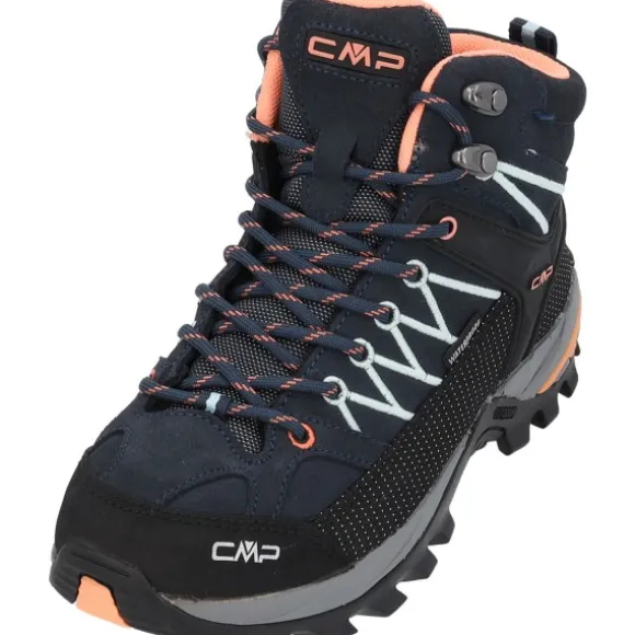 CMP Rigel Mid 3Q12946, Trekkingschuhe, Damen, B.BLUE-GIADA-PEACH