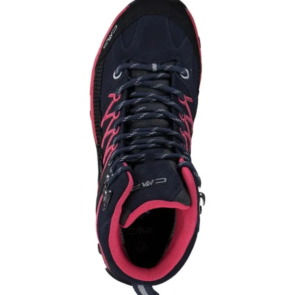 CMP Rigel Mid 3Q12946, Trekkingschuhe, Damen, Blue/Hibiscus