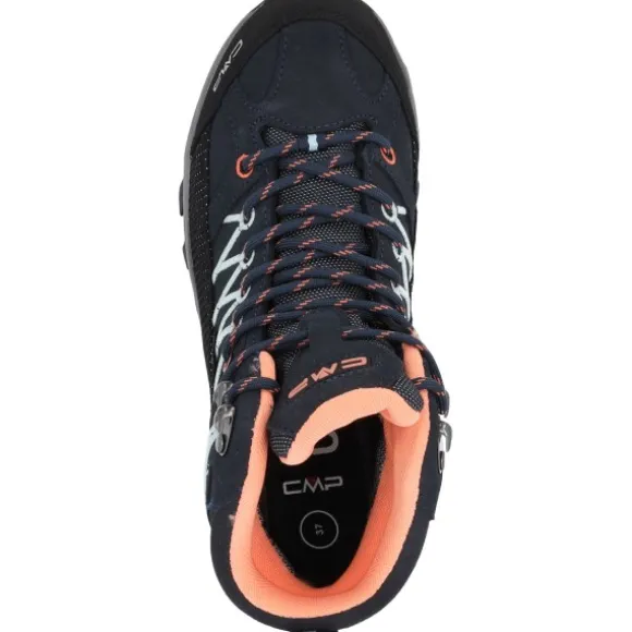 CMP Rigel Mid 3Q12946, Trekkingschuhe, Damen, B.BLUE-GIADA-PEACH
