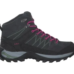 CMP Rigel Mid 3Q12946, Wanderstiefel, Damen, antracite-minveral green