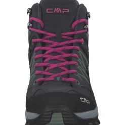 CMP Rigel Mid 3Q12946, Wanderstiefel, Damen, antracite-minveral green