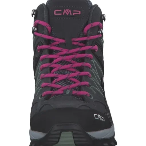 CMP Rigel Mid 3Q12946, Wanderstiefel, Damen, antracite-minveral green