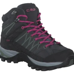 CMP Rigel Mid 3Q12946, Wanderstiefel, Damen, antracite-minveral green