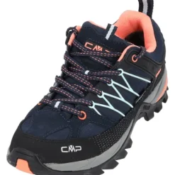 CMP Rigel 3Q54456, Trekkingschuhe, Damen, Blau (Blue-Giada-Peach)