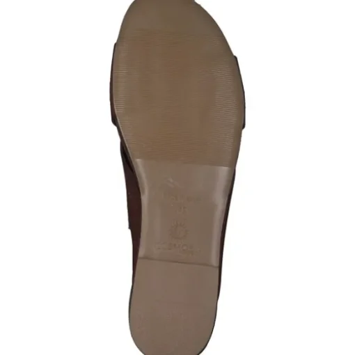 Cosmos Comfort 6106704, Plateau-Pantoletten, kastanie