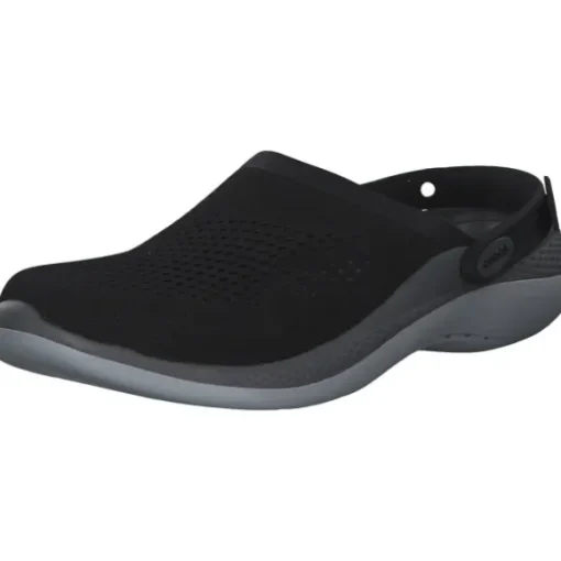 Crocs LiteRide 360 Clog 206708, Pantoletten, Schwarz / Grau