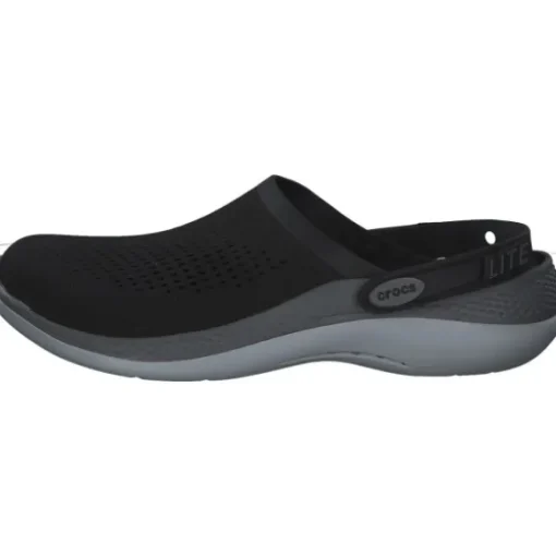 Crocs LiteRide 360 Clog 206708, Pantoletten, Schwarz / Grau