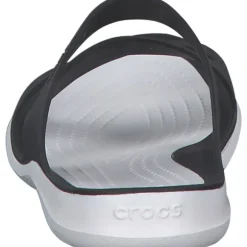 Crocs Swiftwater Sandal 203998, Badeschuhe, Damen, black/white