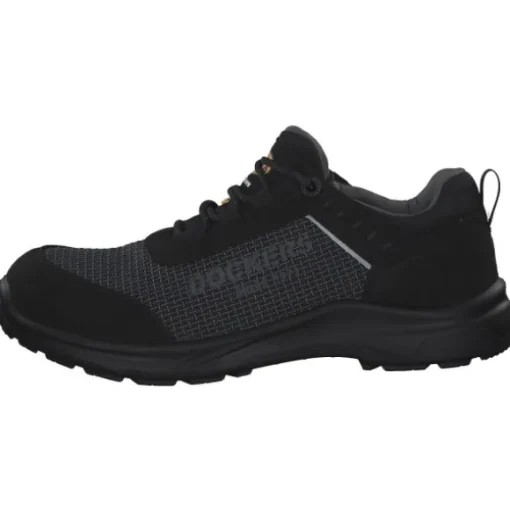 Dockers D0016, Sportliche Halbschuhe, Herren, Schwarz
